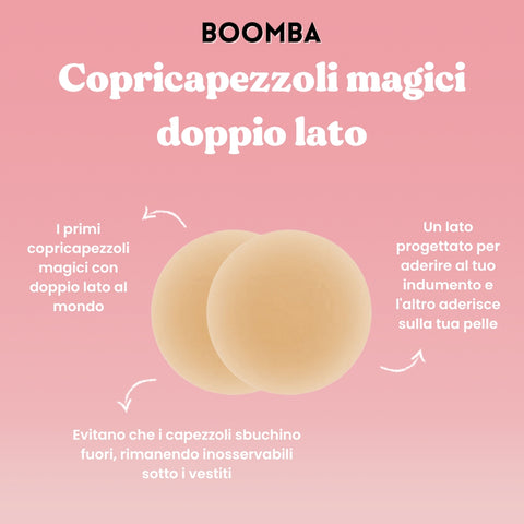 Copricapezzoli Magici Con Doppio Lato