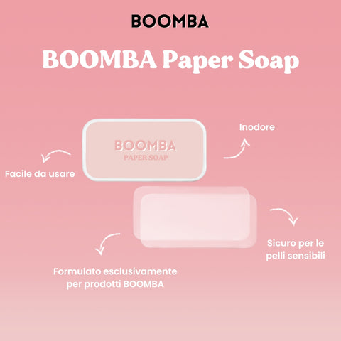 BOOMBA Paper Soap