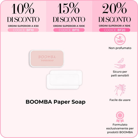 BOOMBA Paper Soap