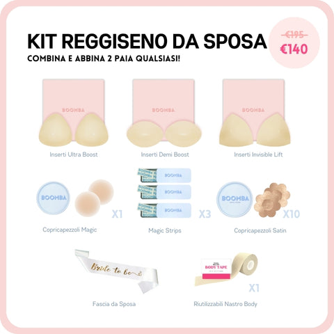 Kit Reggiseno da Sposa