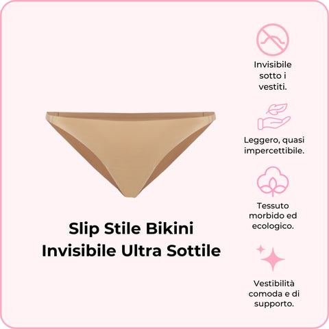 Slip Stile Bikini Invisibile Ultra Sottile