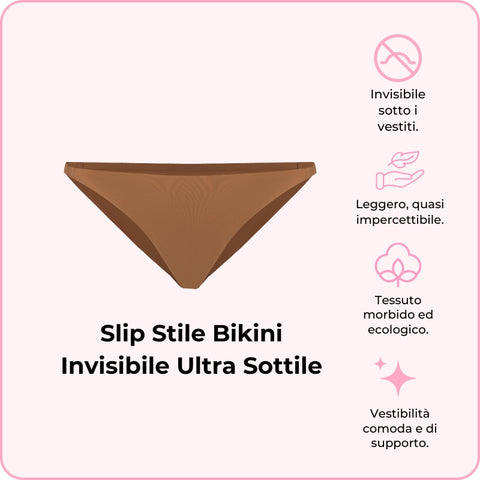 Slip Stile Bikini Invisibile Ultra Sottile