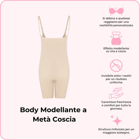 Body Modellante a Metà Coscia