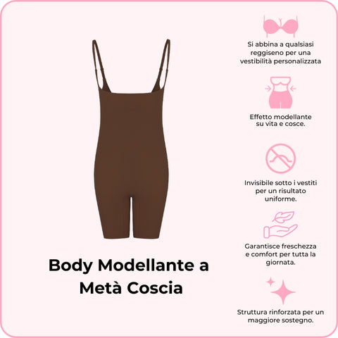 Body Modellante a Metà Coscia