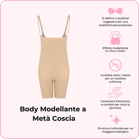 Body Modellante a Metà Coscia