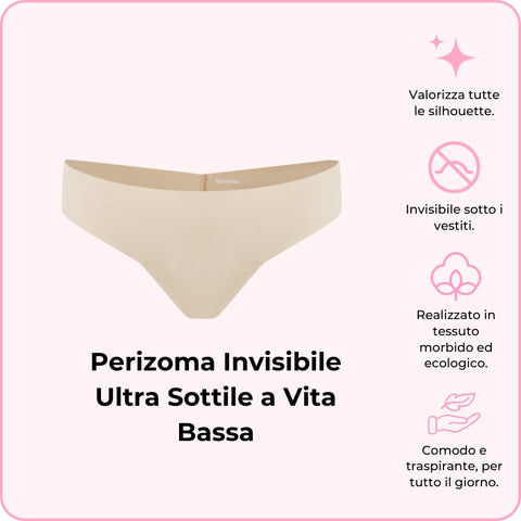 Perizoma Invisibile Ultra Sottile a Vita Bassa